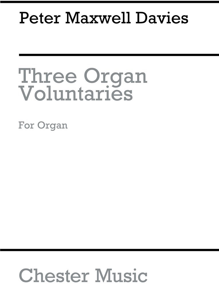 Three Organ Voluntaries